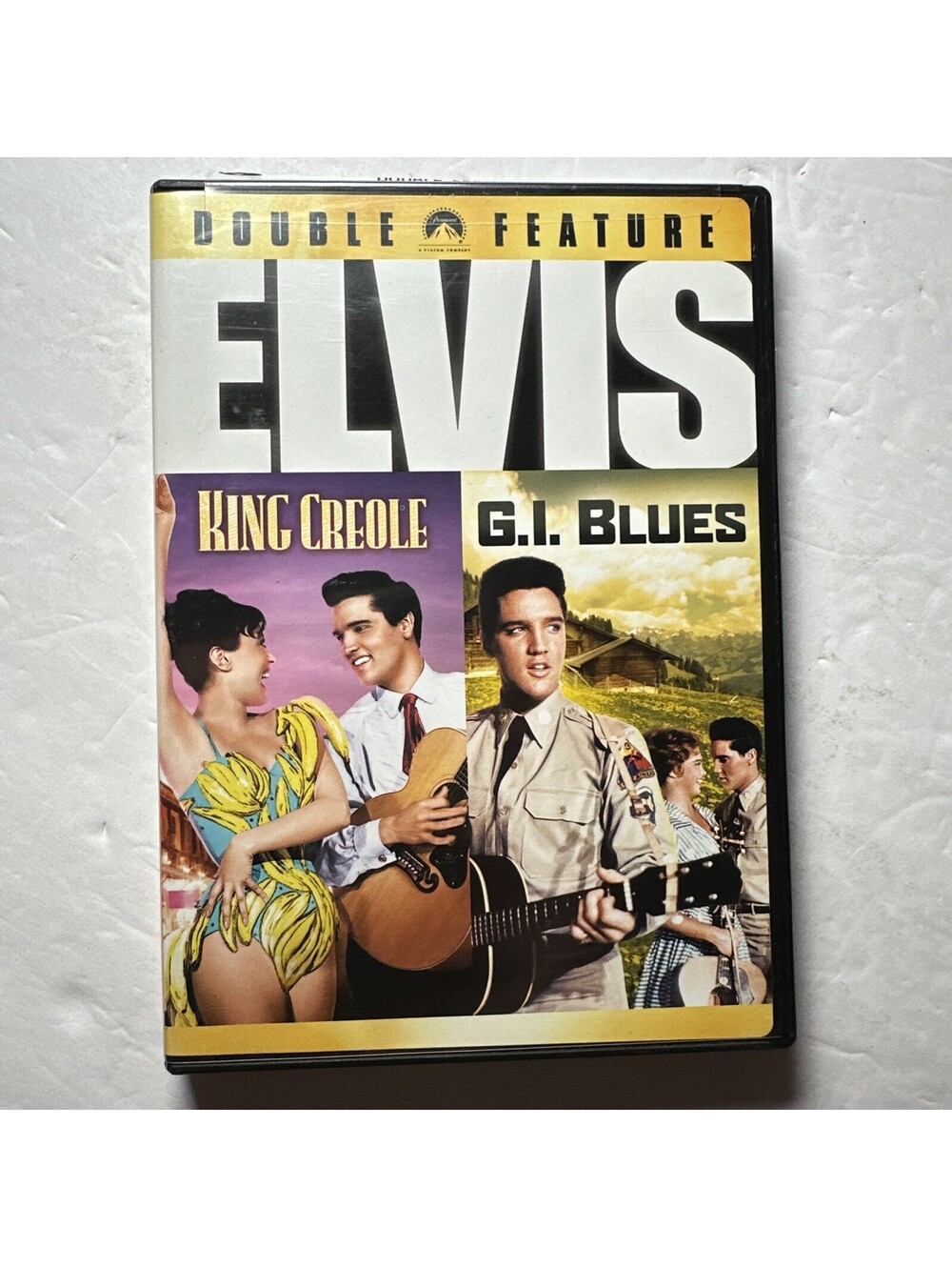 Elvis Double Feature DVD King Creole G.I. Blues